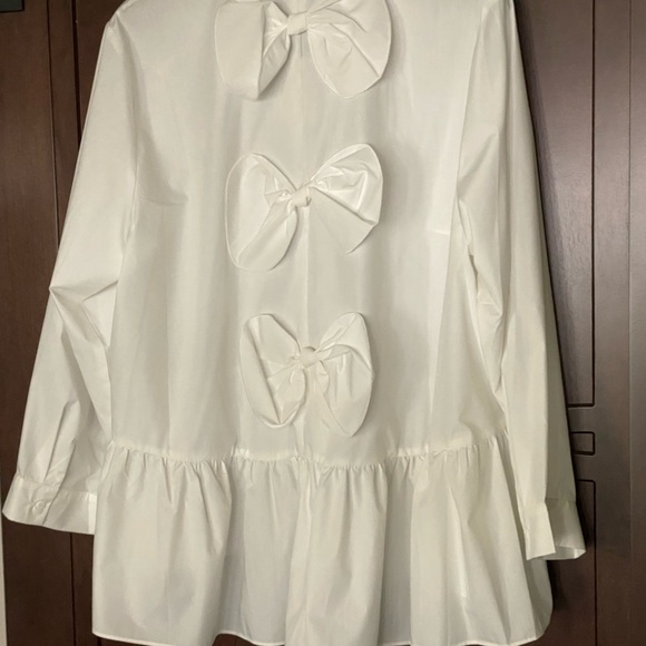 Anthropologie Bow-Back Blouse.  Plus size 3X. NWT - Picture 9 of 9